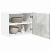 vidaXL Mueble colgante 2 pcs Gris Concreto y 50 x 31 x 40 cm