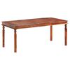vidaXL Mesa de comedor madera maciza 180x90x76 cm