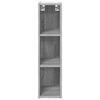 vidaXL Mueble colgante Gris Sonoma 20 x 29,5 x 80 cm