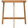 vidaXL Mesa de Jard&iacute;n Marr&oacute;n 78 x 46 x 75 cm Madera de Acacia S&oacute;lida