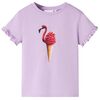 Camiseta infantil lila 92