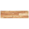 vidaXL Estante flotante madera acacia maciza acabado aceite 80x20x2 cm