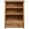 vidaXL Librer&iacute;a de madera maciza de pino estilo Panam&aacute; 80x35x110 cm