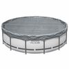 Bestway Cubierta para Piscina &Oslash;4,57 m Redondo Poli&eacute;ster Gris