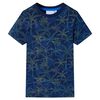 Camiseta infantil azul marino 140