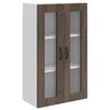 vidaXL Panel de lavaplatos Kalmar Roble Marr&oacute;n 60 x 31 x 100 cm
