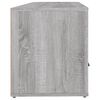 vidaXL Mueble de TV madera contrachapada gris Sonoma 100x35x40 cm