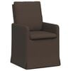 vidaXL Sillas de comedor 2 uds. Lino Gris oscuro 57 x 67 x 98 cm
