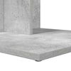 vidaXL Mesa lateral Gris Concreto 45 x 40 x 62,5 cm