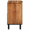 vidaXL Gabinete de Lavabo para Ba&ntilde;o con puerta Madera de Acacia S&oacute;lida