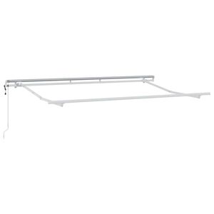 vidaXL Marco de toldo Blanco 3.5 x 2 m Metal