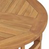 vidaXL Set de comedor de jard&iacute;n 3 pzas y cojines madera maciza de teca