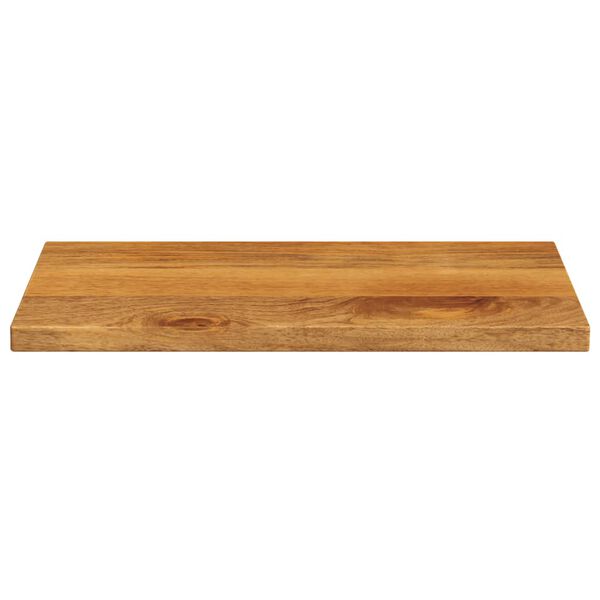 vidaXL Tablero de mesa rectangular madera maciza mango 50x30x3,8 cm