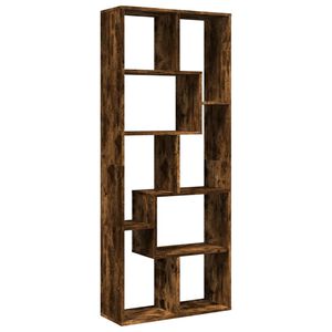 vidaXL Librer&iacute;a divisora madera ingenier&iacute;a roble ahumado 67x25x161,5cm