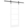 vidaXL Puerta Corredera ORKDAL y Negro 83 x 202 cm