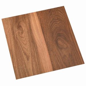 vidaXL Tableros de Suelo Madera oscura 5,11 m&sup2; 55 uds. PVC