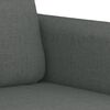 vidaXL Sill&oacute;n de tela gris oscuro 60 cm