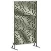 vidaXL Pantalla de Privacidad 100 x 50 x 180 cm Acero Verde oliva