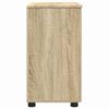 vidaXL Gabinete de Ba&ntilde;o con puerta Roble Sonoma 61 x 35 x 64 cm