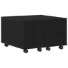 vidaXL Mesa de Caf&eacute; Roble Negro 60 x 60 x 38 cm Madera de ingenier&iacute;a
