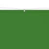 vidaXL Toldo vertical tela oxford verde claro 300x360 cm