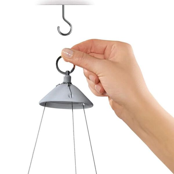 LECHUZA Macetero colgante NIDO Cottage 28 ALL-IN-ONE blanco