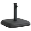 vidaXL Base de sombrilla cuadrada para palos de &Oslash;32/35/38 mm 11 kg