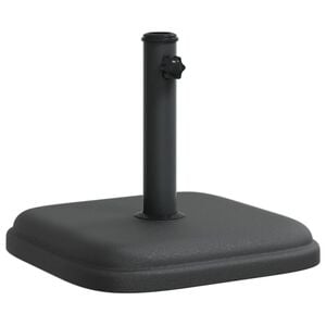 vidaXL Base de sombrilla cuadrada para palos de &Oslash;32/35/38 mm 11 kg