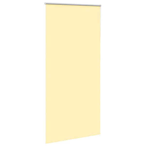 cmvidaXL Estor Enrollable Opaco Amarillo 105x210 cm Tela Ancho 100,7cm