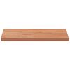 vidaXL Encimera de ba&ntilde;o madera maciza de haya 60x40x2,5 cm