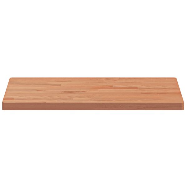 vidaXL Encimera de ba&ntilde;o madera maciza de haya 60x40x2,5 cm