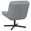 vidaXL Silla giratoria Gris Claro 63 x 75 x 76 cm tela