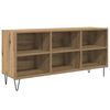 vidaXL Gabinete de TV 103,5 x 30 x 50 cm Roble artisan