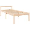 vidaXL Cama para personas mayores madera maciza de pino 90x200 cm