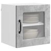 vidaXL Mueble de Cocina con puerta 2 pcs Gris Concreto 40 x 31 x 40 cm