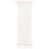 vidaXL Soporte para plantas madera maciza de pino blanco 40x40x90 cm