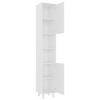 vidaXL Armario de baño madera contrachapada blanco 30x30x179 cm