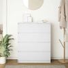 vidaXL Aparador madera de ingenier&iacute;a blanco 80x35x99 cm