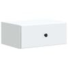 vidaXL Mesita de Noche de Pared 49 x 34,5 x 20 cm Madera de Ingenier&iacute;a