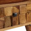 vidaXL Mesa de centro madera maciza acacia acabado miel 110x50x37 cm