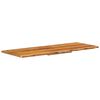 vidaXL Encimera para armario tocador madera maciza acacia 140x52x2,5cm