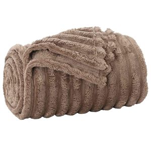 vidaXL Manta Camel 240 x 220 cm 1.36 kg Lana