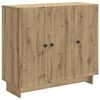 vidaXL Aparador Roble artisan 89 x 34,5 x 80 cm Madera de Ingenier&iacute;a