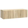 vidaXL Mueble de TV de pared 98 x 41 x 30 cm Roble Sonoma