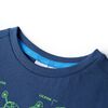 Camiseta infantil azul oscuro 104