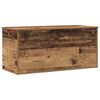 vidaXL Caja de Almacenamiento Madera envejecida 100 x 42 x 46 cm