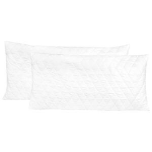 vidaXL Almohadas 2 unidades de espuma viscoel&aacute;stica 80x40x14 cm
