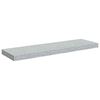 vidaXL Estantes flotantes pared 4 uds MDF gris hormig&oacute;n 80x23,5x3,8 cm