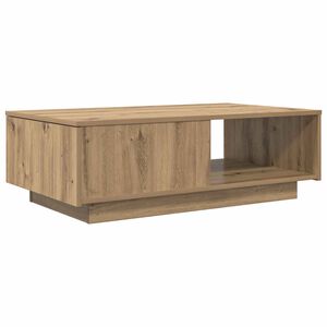 vidaXL Mesa de Caf&eacute; Roble artisan 95 x 55 x 31 cm Madera de ingenier&iacute;a
