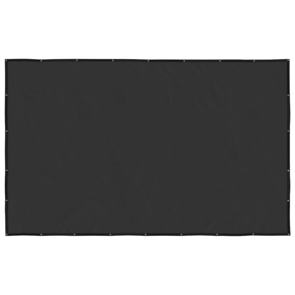 vidaXL Red para remolque HDPE negro 2,5x4 m